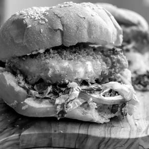 Chicken Patty Burger