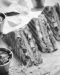 Tandoori cheese grilled sandwich