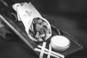 Chicken Cheese Shawarma