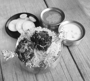 Chicken lollipop biryani.750ML