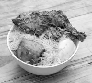 Chicken Biryani with Egg     