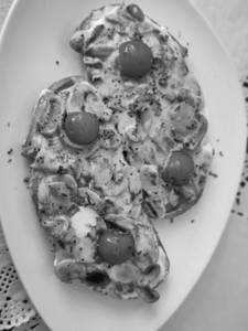 Sourdough Garlic Mushroom