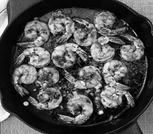Black Pepper Prawns - Starter