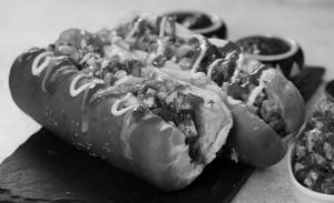 Paneer Cheese Hot Dog