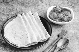 Chicken Liver Masala [4 Pcs ] With 5 Pcs Hath Roti