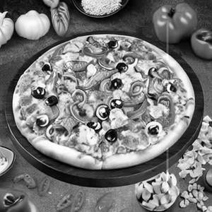 Omega Special Mix Grill Chicken  Pizza