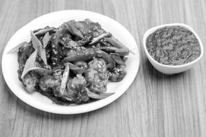 Boneless Chicken Chilli Dry [Serves 1]