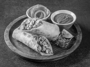Chicken Reshmi Kebab Roll