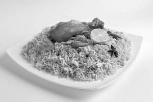 Chicken 65 Biryani With Raita