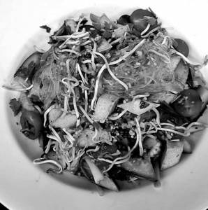 Asian Glass Noodles Salad Chicken