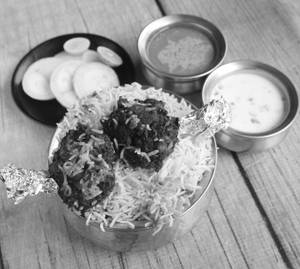Chicken Lollypop Biryani 