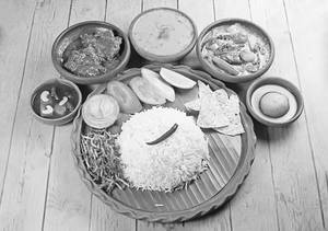 Mutton Thali