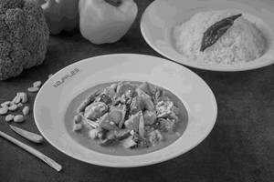 Thai Green Curry With Rice (Chicken)