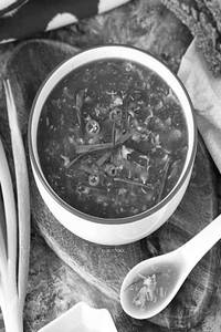 Soy Basil Chicken Soup
