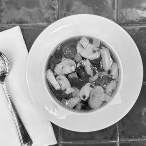 Clear Noodles Soup Veg