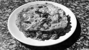 Egg Kasha Rice   [With Gravy ]