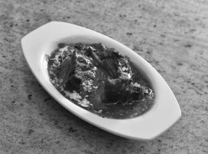 Handi mutton (ahuna)