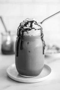 Cold Coffee With Extra Chocolate