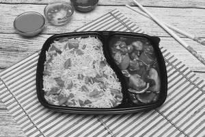 Chicken Hong Kong With Veg Fried Rice