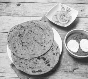 2 Lachha Paratha + Egg Curry