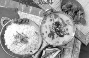 Punjabi Kadhi Pakora