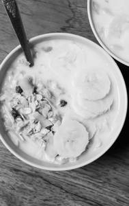 Milk & Honey Oats With Banana