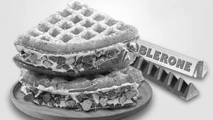 Toblerone Swiss Choco Waffle
