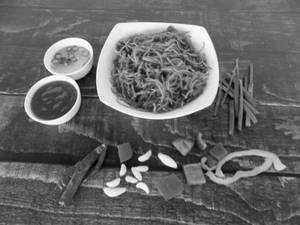 Schezwan Veg Noodles