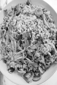 Mushroom Fried Rice