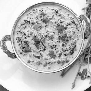 Methi-matar-malai With Corn