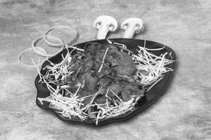Chilly Mushroom Dry