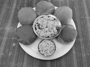 Rajgira Puri Bhaji