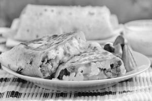 Crispy Sausage Egg Breakfast Burritos