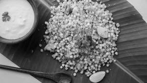 Sabudana Khichadi With Lassi