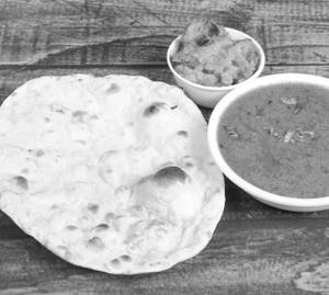 Tandoor Roti (2) + Mutton Rogan Josh (Serves-1)