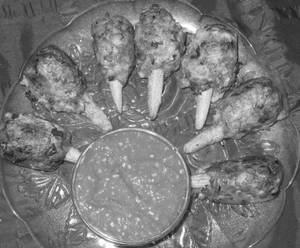 Baby Corn Lollipop