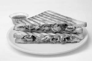 Schezwan Mayo Mushroom Grilled Sandwich