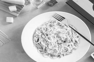 Spaghetti With 3 Cheese