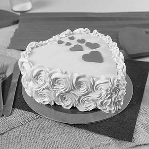 Strawberry Valentine Cake