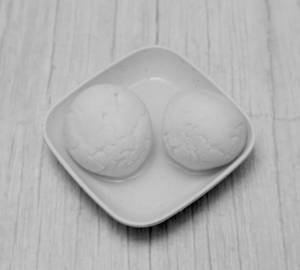 Sponge Rasgulla (2 Pcs)