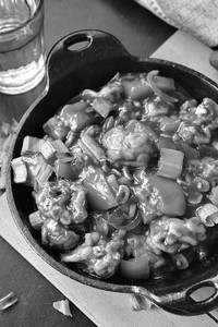 Mushroom Manchurian Dry