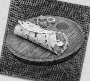 Tawa Paneer Roll