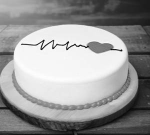 Heart Beat Cake