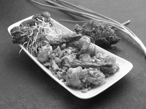 Butter Garlic Prawns