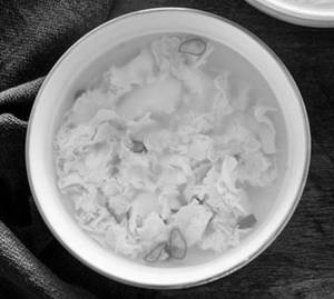 Egg soup