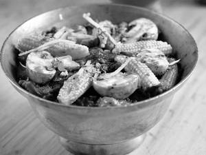 Baby Corn Mushroom Masala