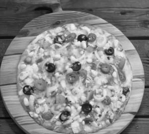 Mini corn pizza 6 inch