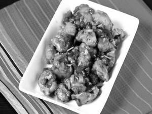 Mushroom Manchurian Dry