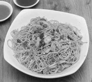 Garlic chilli noodles