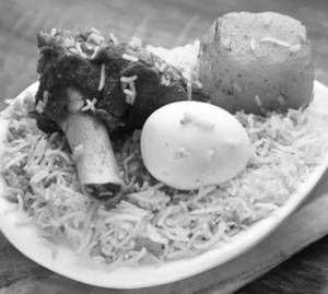 Mutton Biryani With Egg